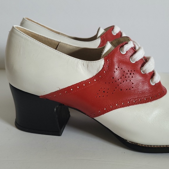 Kenneth Cole Vintage Spectator Heeled shoe Size 9 - Picture 2 of 11